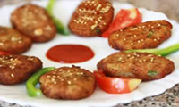 Sesame Shami with Chicken Breast